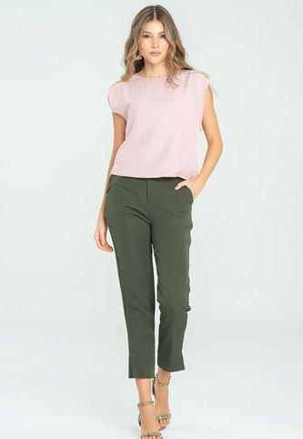 Pantalon Reveillon Verde Ragged Pf12310397 Ragged