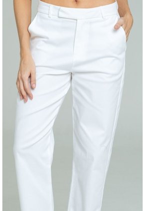 Pantalon Recto Dril Blanco Ragged Pf11310940