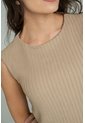 Vestido Midi Nhyra Beige Ragged Pf11511460 de Ragged