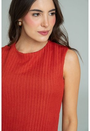 Vestido Midi Nhyra Café Ragged Pf11511460