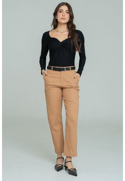 Pantalon Recto Dril Beige Ragged Pf11310940