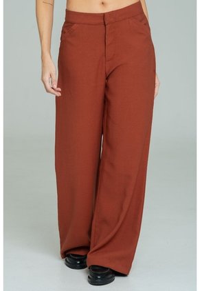 Pantalon Mecler Café Ragged Pf11310952