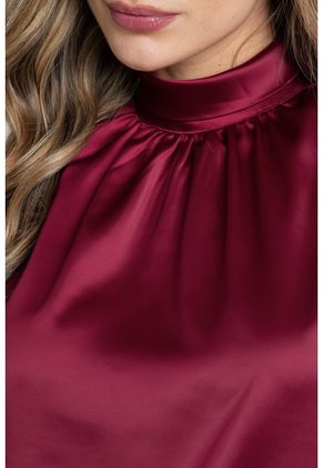 Blusa Nhievia Rojo Ragged Pf12110883