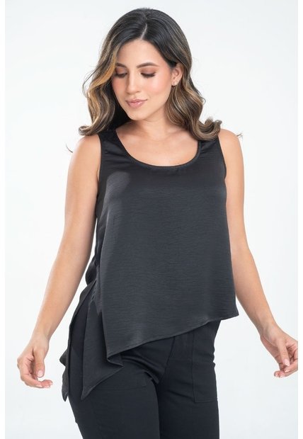 Blusa Melea Negro Ragged Pf31113679