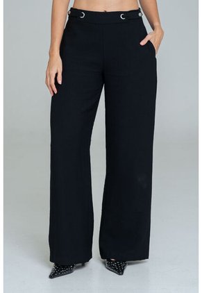 Pantalon Sholanghe Negro Ragged Pf11310903