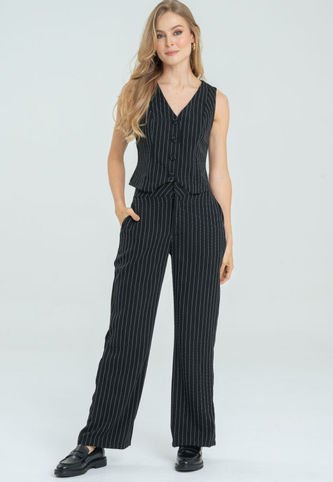 Pantalon Damani Negro Ragged Pf12310401 Ragged