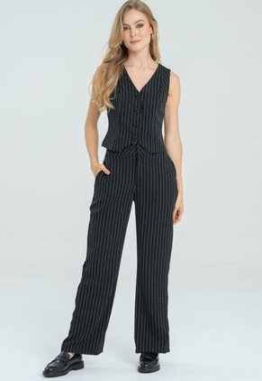 Pantalon Damani Negro Ragged Pf12310401