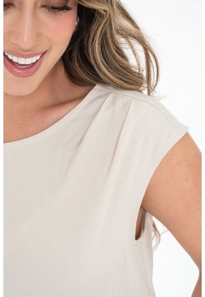 Blusa Rema Beige Ragged Pf31113678