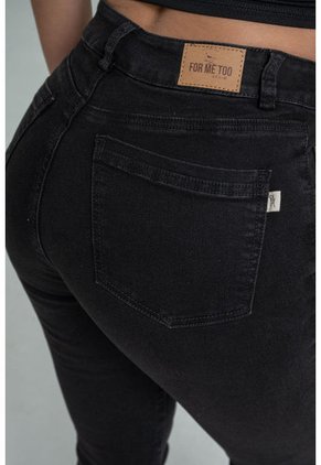 Jeans Skinny Black Negro Ragged Pf21460001