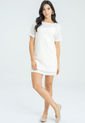Vestido Malibu Tejido Blanco Ragged Pf12510396 de Ragged