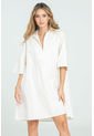 Vestido Karimi Blanco Ragged Pf11510946 de Ragged