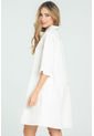 Vestido Karimi Blanco Ragged Pf11510946 de Ragged