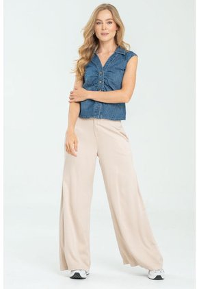 Pantalon Newloc Beige Ragged Pf12310413