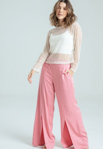 Pantalon Aberturas Chalis Rosa Ragged Pf11310755 Ragged