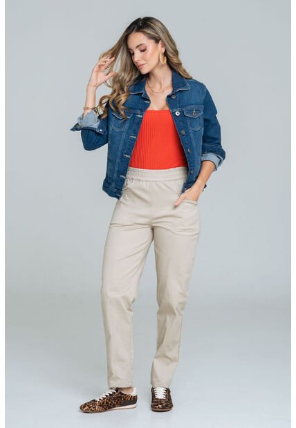 Pantalon Yazana Beige Ragged Pf11310870