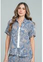 Camisa Thorey Azul Ragged Pf11113071 de Ragged