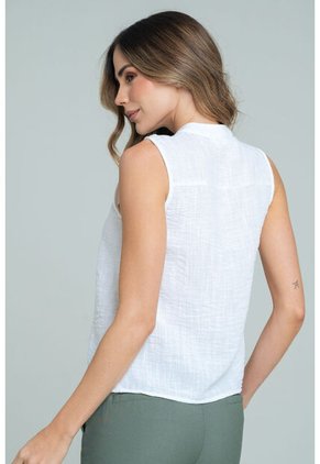 Blusa Jazzy Blanco Ragged Pf11113086