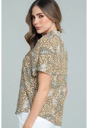 Camisa Thorey Verde Ragged Pf11113071