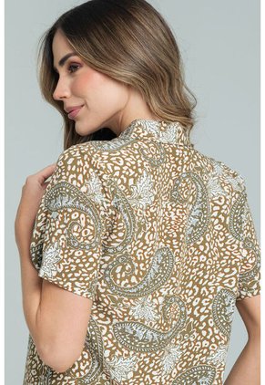 Camisa Thorey Verde Ragged Pf11113071