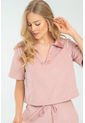 Blusa Gaia Rosa Ragged Pf11112750 de Ragged