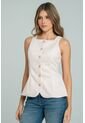 Blusa Mhaikure Beige Ragged Pf12110853 de Ragged