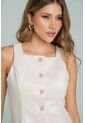 Blusa Mhaikure Beige Ragged Pf12110853 de Ragged