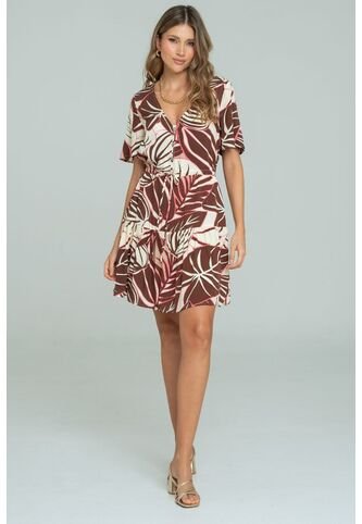 Vestido Corto Alhia Café Ragged Pf11511445 Ragged