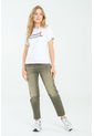 Jeans Mom Militar Verde Ragged Pf21350049 de Ragged