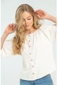 Blusa Amalfi Blanco Ragged Pf11112755 de Ragged