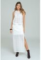 Falda Larga Jhaelyn Blanco Ragged Pf11320520 de Ragged