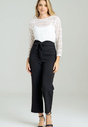 Pantalon Phoenix Negro Ragged Pf12310394 Ragged