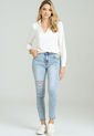 Jeans Skinny Nilo Azul Ragged Pf21350016 de Ragged