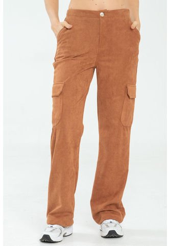 Pantalon Durazno Cargo Café Ragged Pf11310789 Ragged