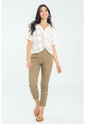Pantalon Siena Skinny Beige Ragged Pf11310806
