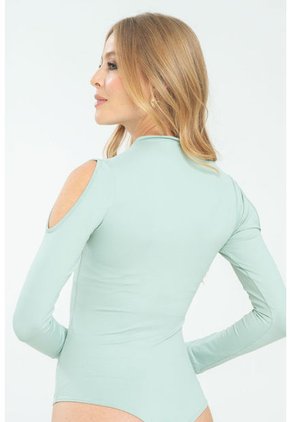 Body Abertura Hombros Verde Ragged Pf13100027