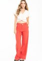 Pantalon Lino Rojo Ragged Pf11310767 de Ragged