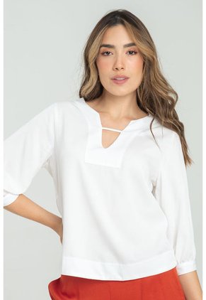 Blusa Malanhi Blanco Ragged Pf11112852
