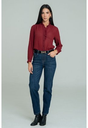 Camisa Ylenhia Rojo Ragged Pf12110882