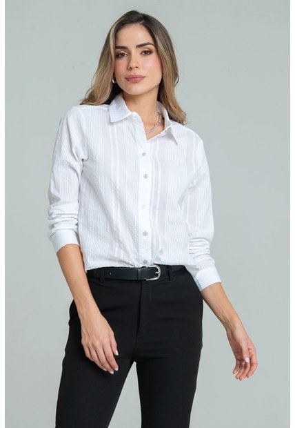 Camisa Alpha Blanco Ragged Pf12110859
