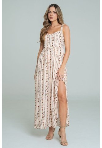 Vestido Pradera Beige Ragged Pf11511471 Ragged
