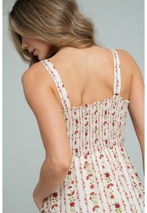 Vestido Pradera Beige Ragged Pf11511471