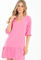 Vestido Malvina Rosa Ragged Pf11511261 de Ragged