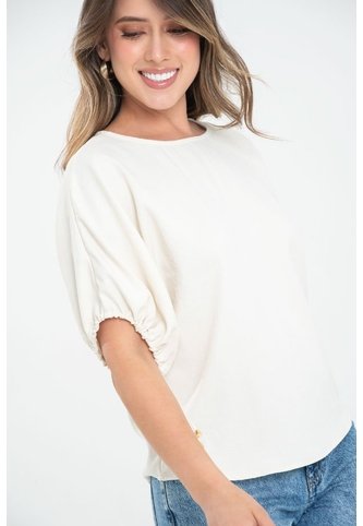 Blusa Lhigne Beige Ragged Pf31113677 Ragged