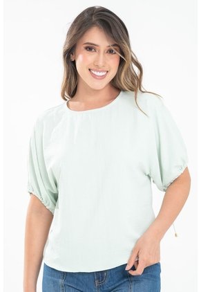 Blusa Lhigne Verde Ragged Pf31113677