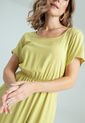 Vestido Maluina Verde Ragged Pf11511265 de Ragged