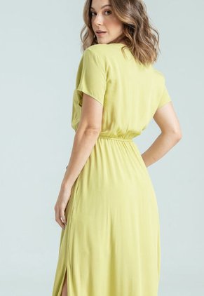 Vestido Maluina Verde Ragged Pf11511265