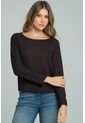 Blusa Randall Café Ragged Pf11113108 de Ragged