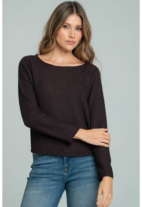 Blusa Randall Café Ragged Pf11113108