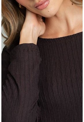 Blusa Randall Café Ragged Pf11113108