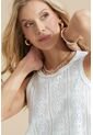 Blusa Tejida Mysha Blanco Ragged Pf11113060 de Ragged